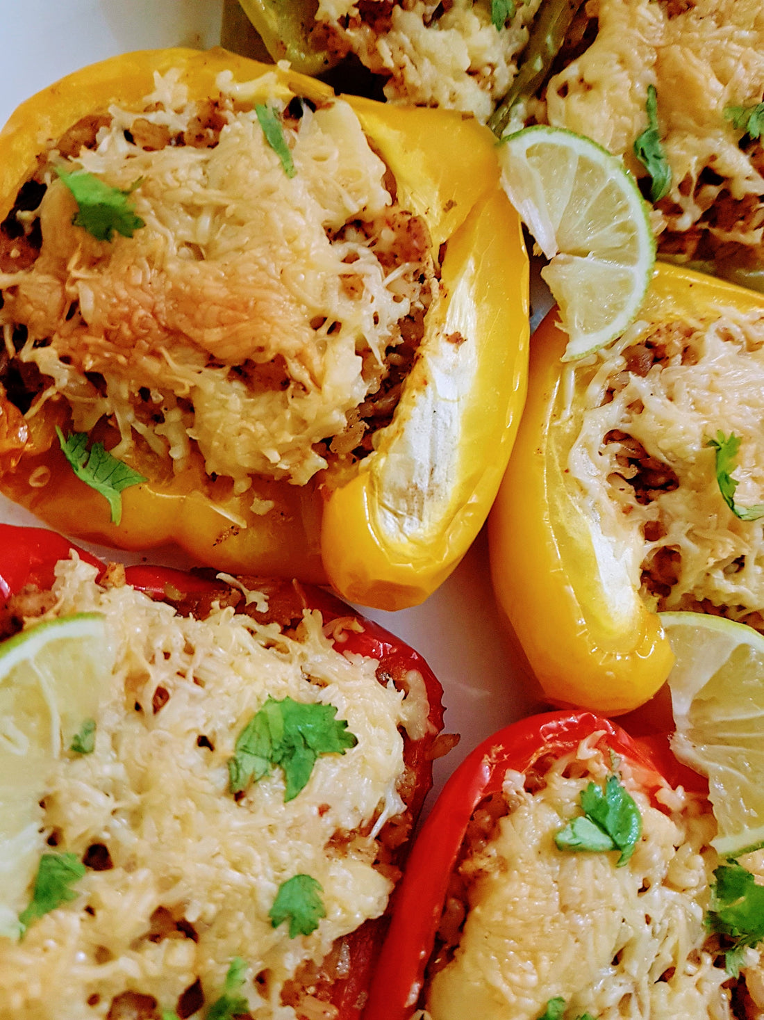 Vegetarian Stuffed Bell Peppers