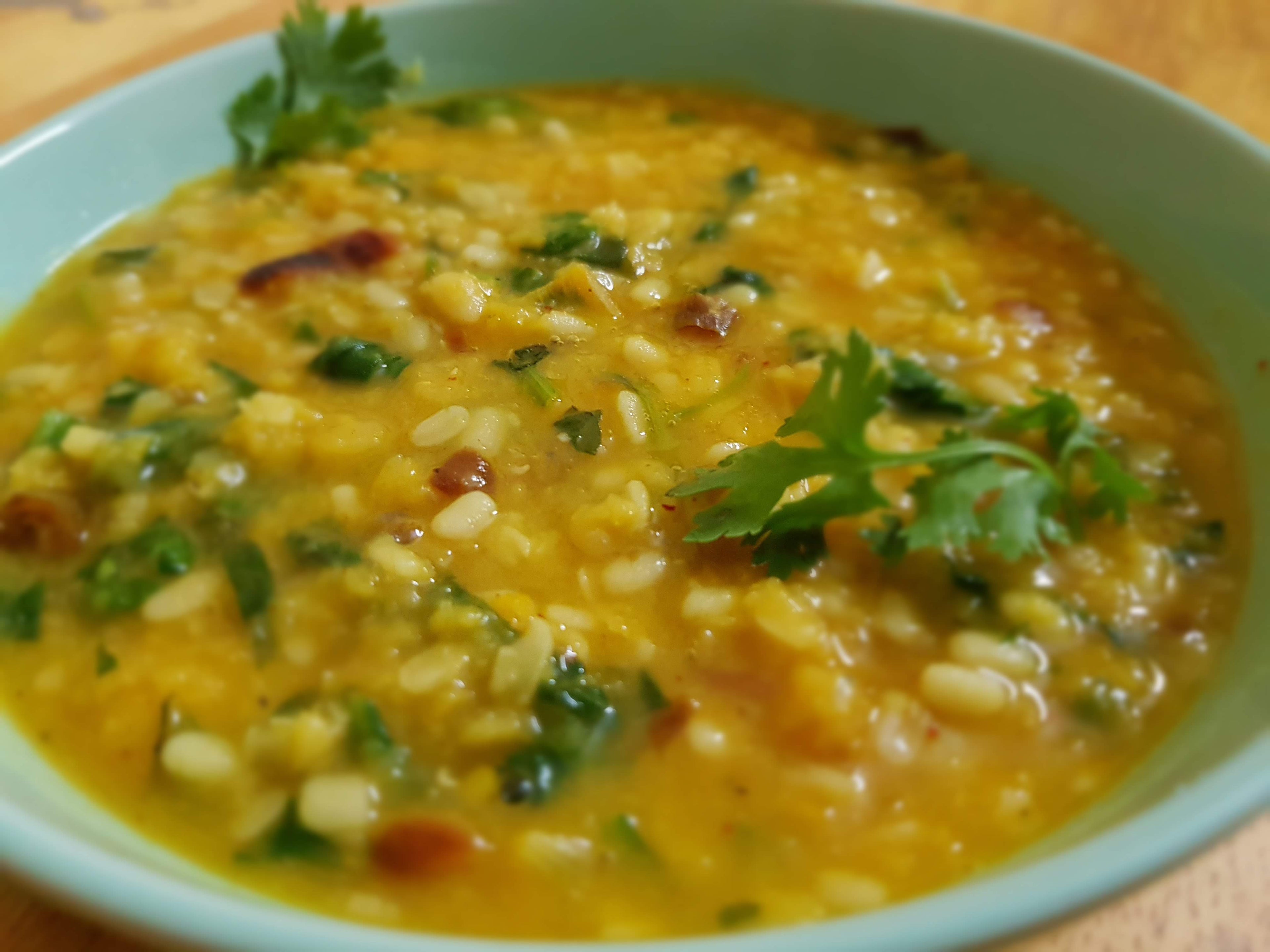 Spinach Lentils
