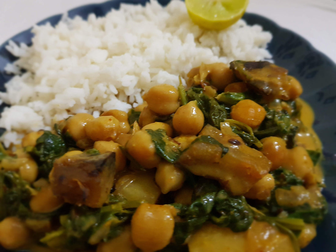 Sweet Potato and Chickpea Curry