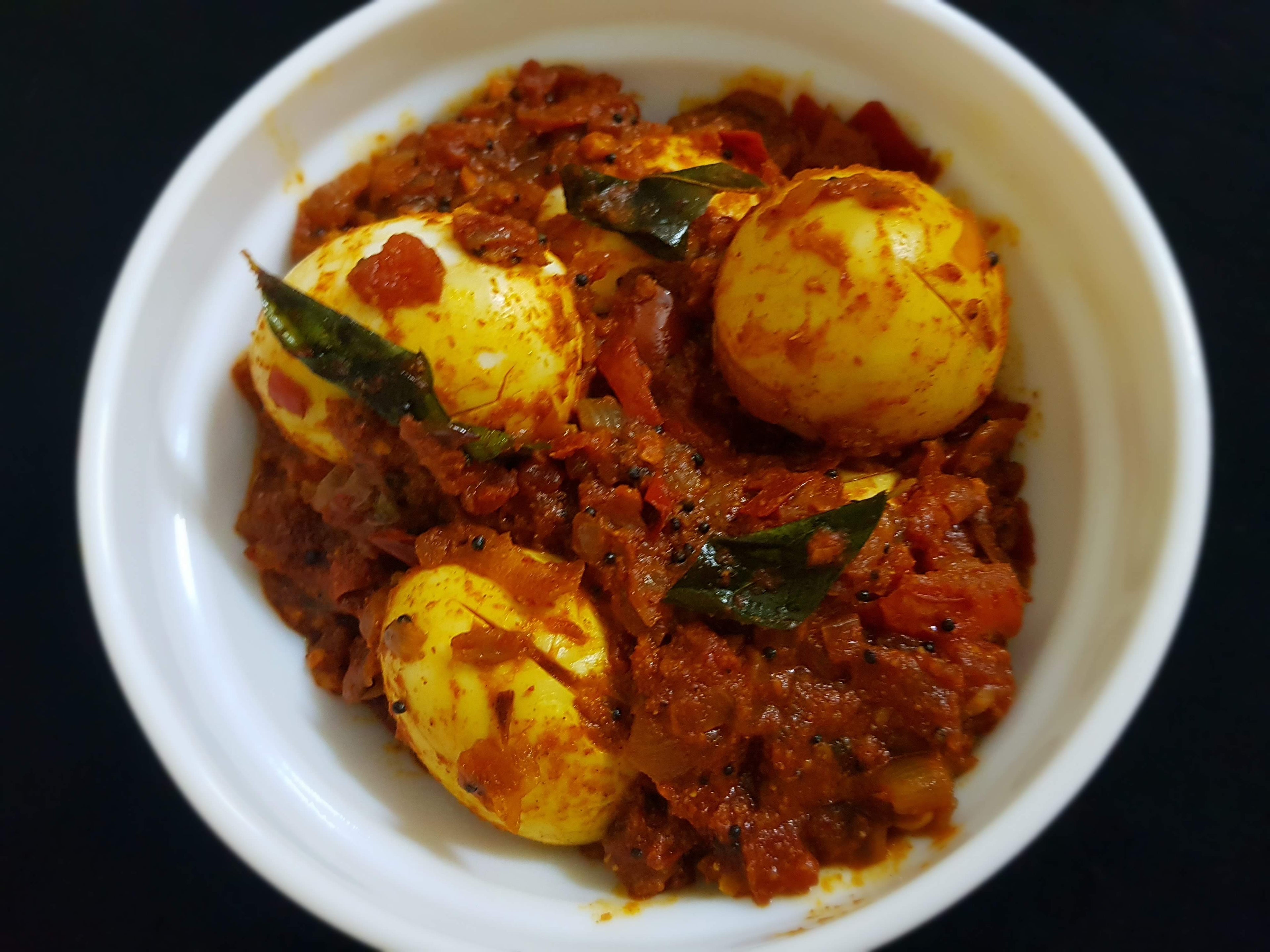 Kerala Motte roast (Egg curry)