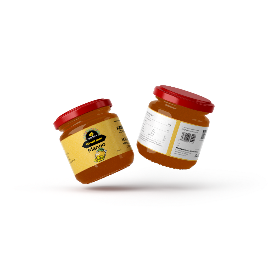 Mango Jam  (Sweetened with Dates)