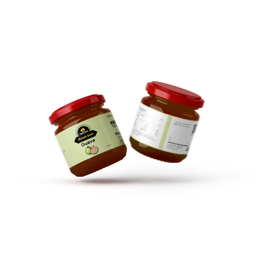 Guava Jam  (Sweetened with Dates)