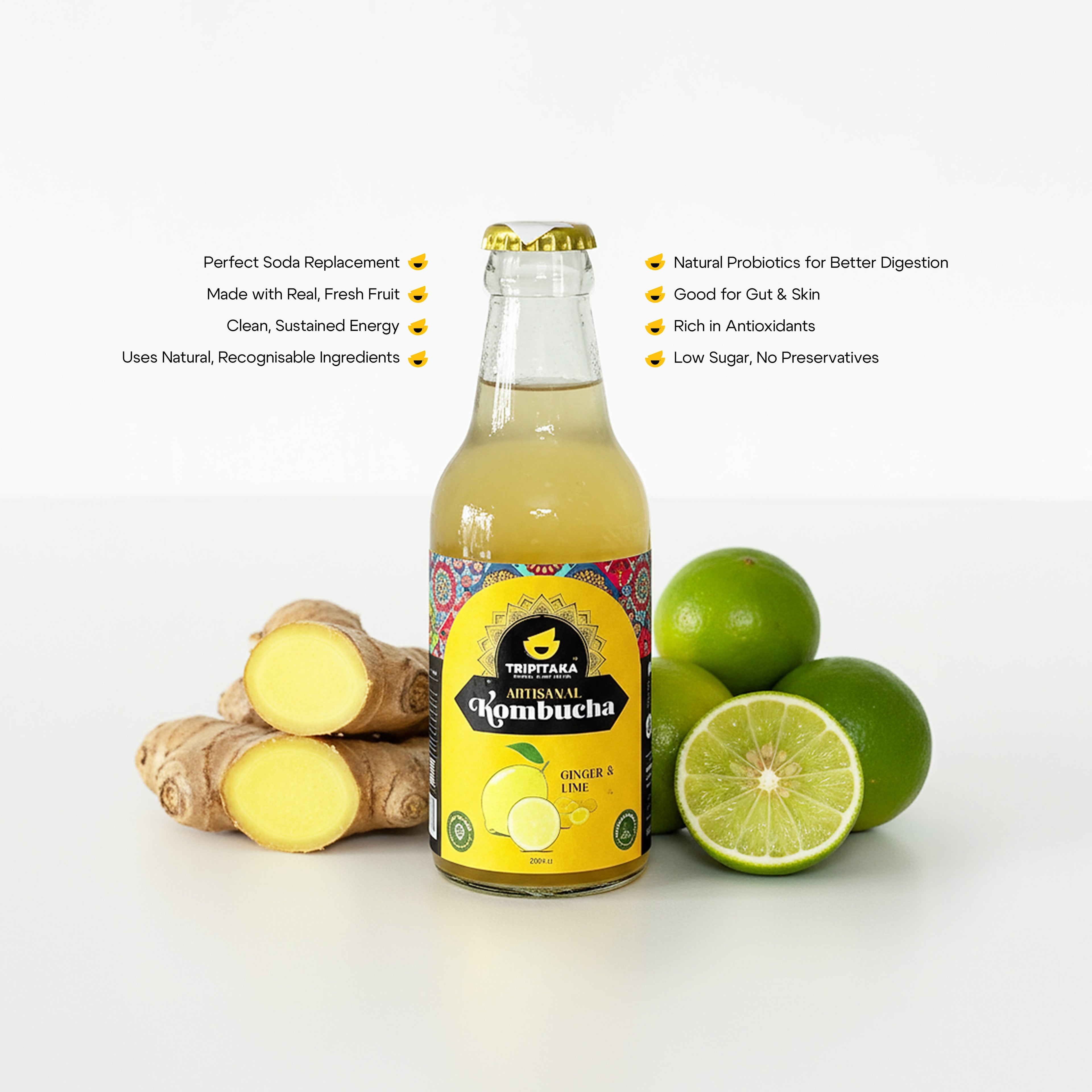 Ginger & Lime Kombucha