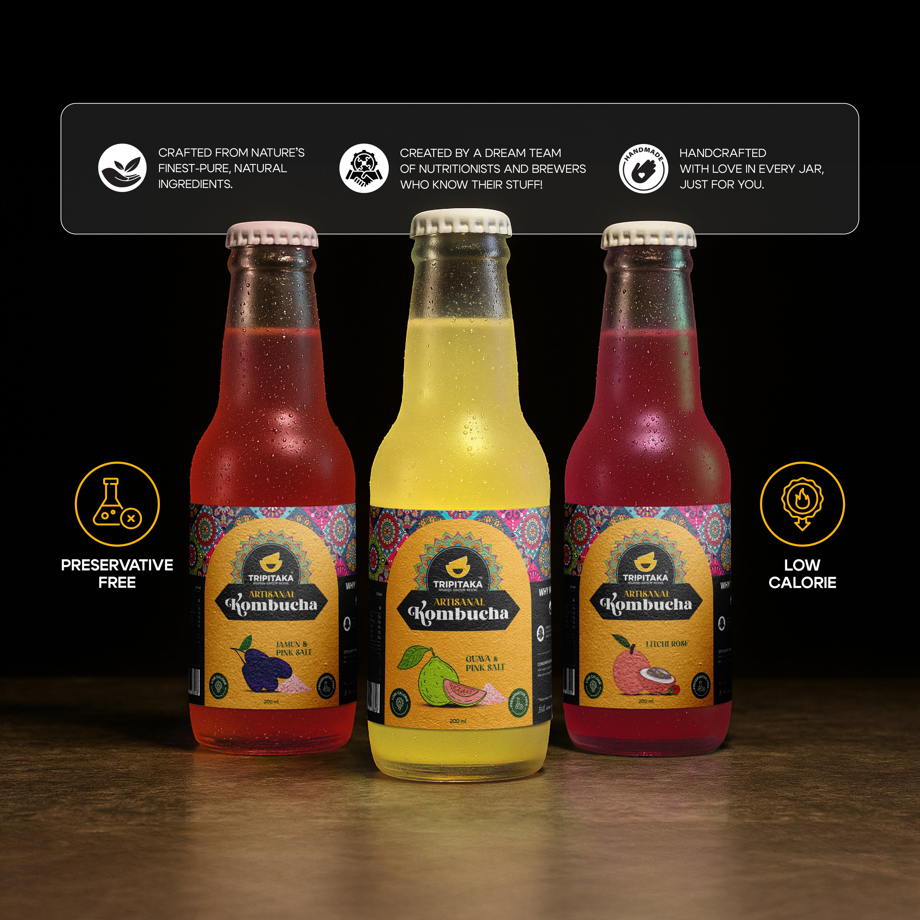 Guava & Himalayan Pink Salt Kombucha