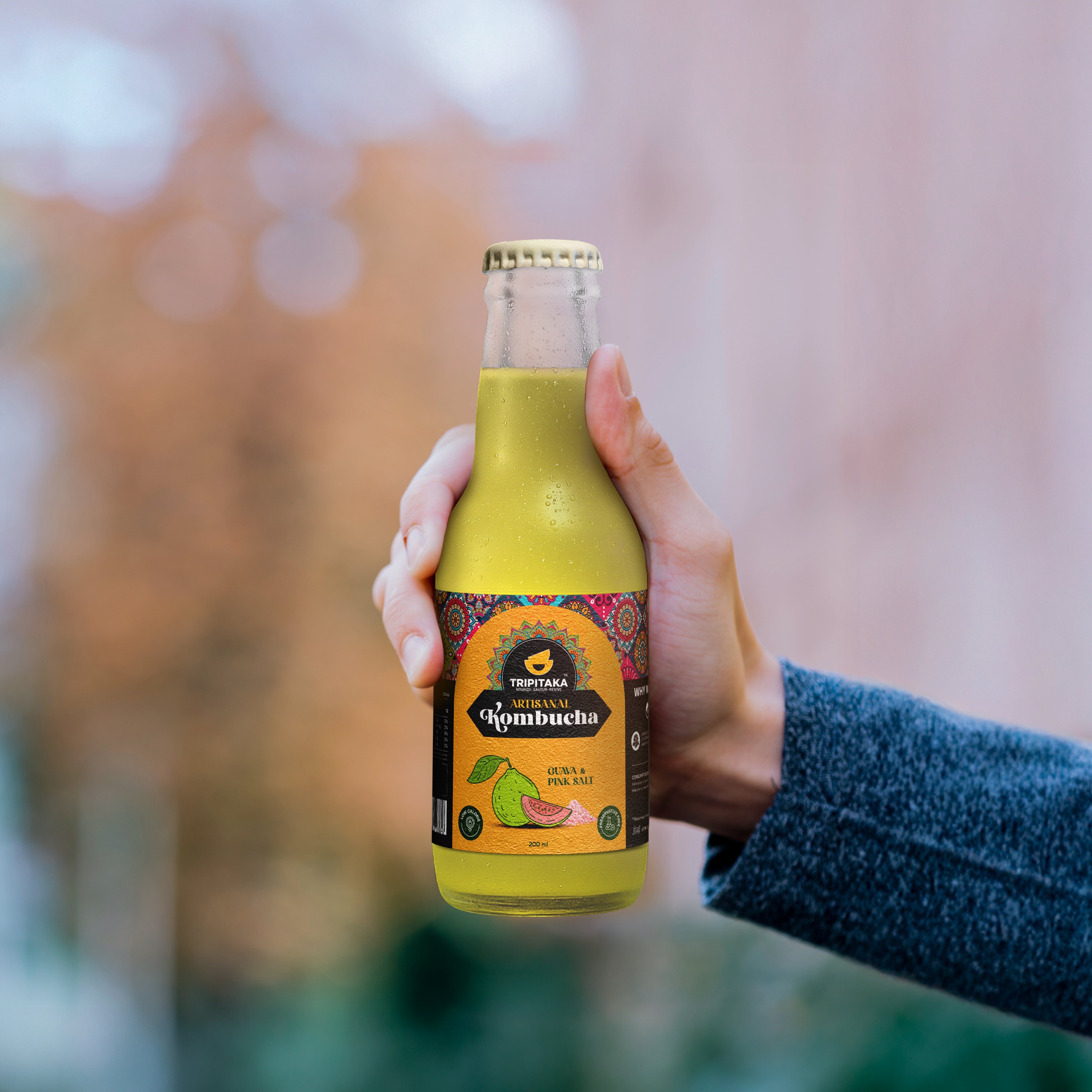 Guava & Himalayan Pink Salt Kombucha