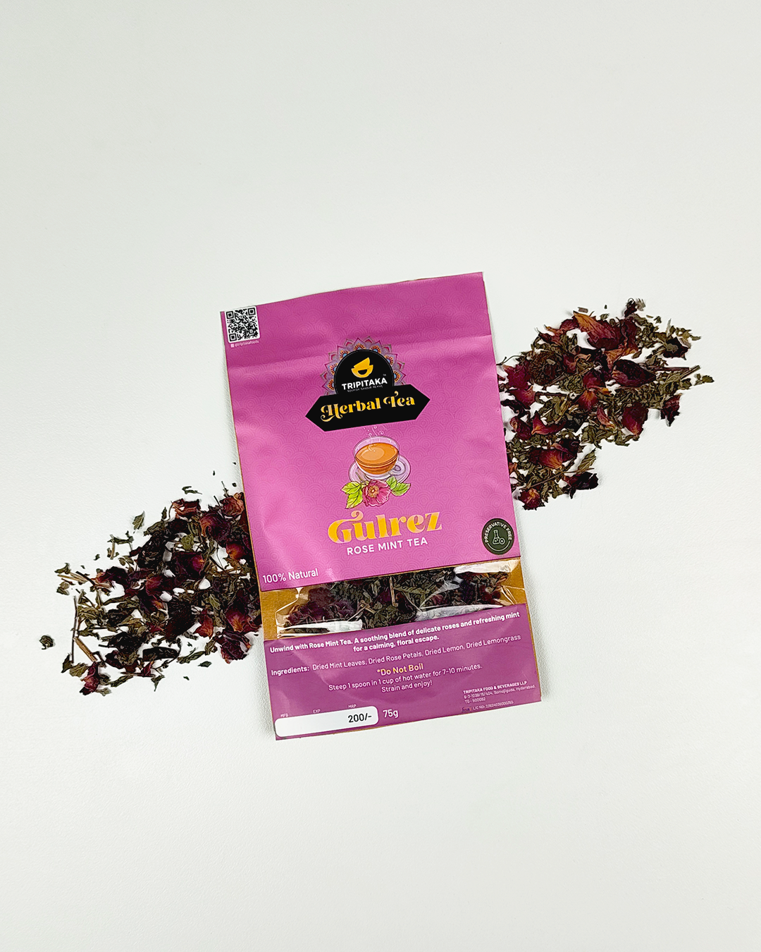 Gulrez  (Rose Green Tea)