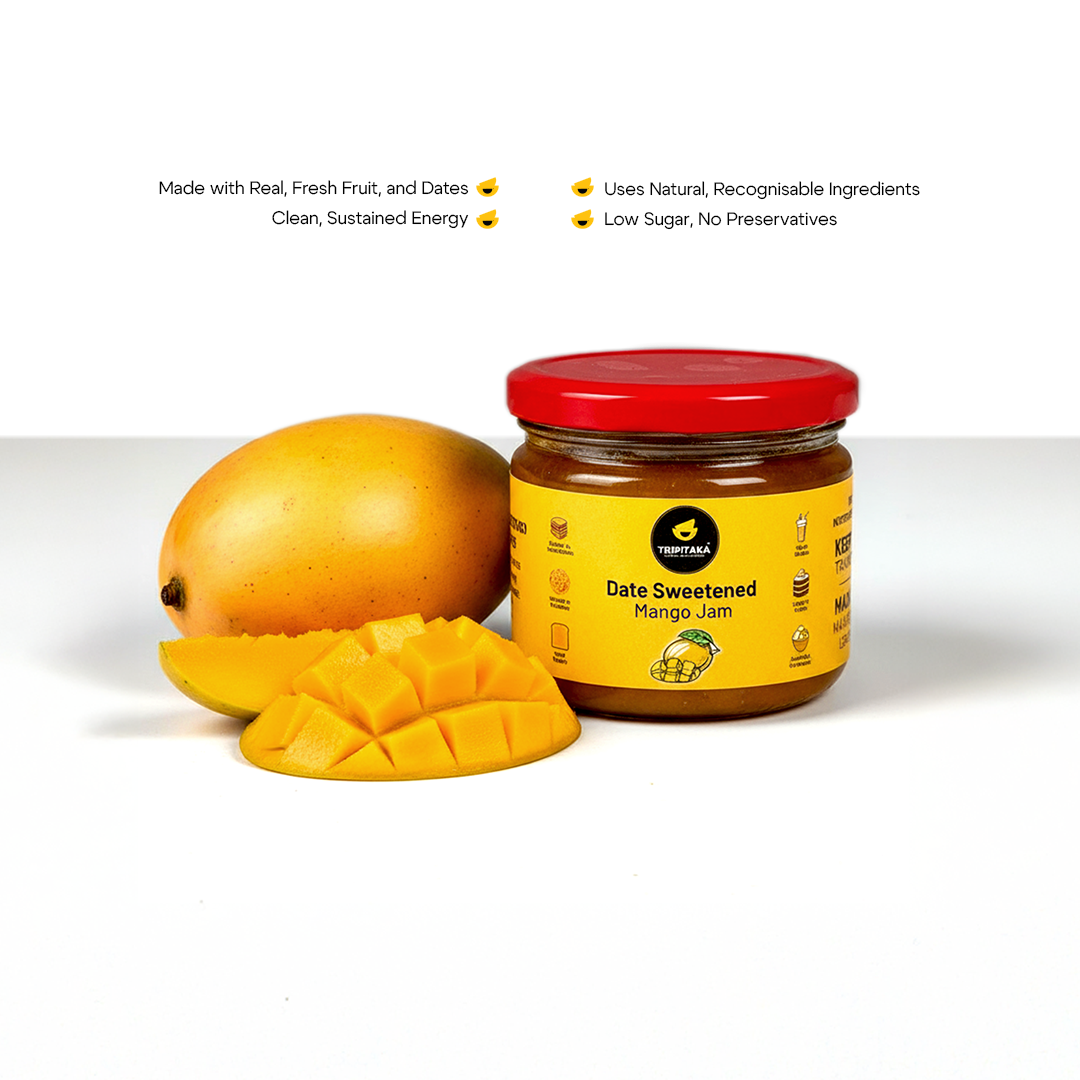 Mango Jam  (Sweetened with Dates)