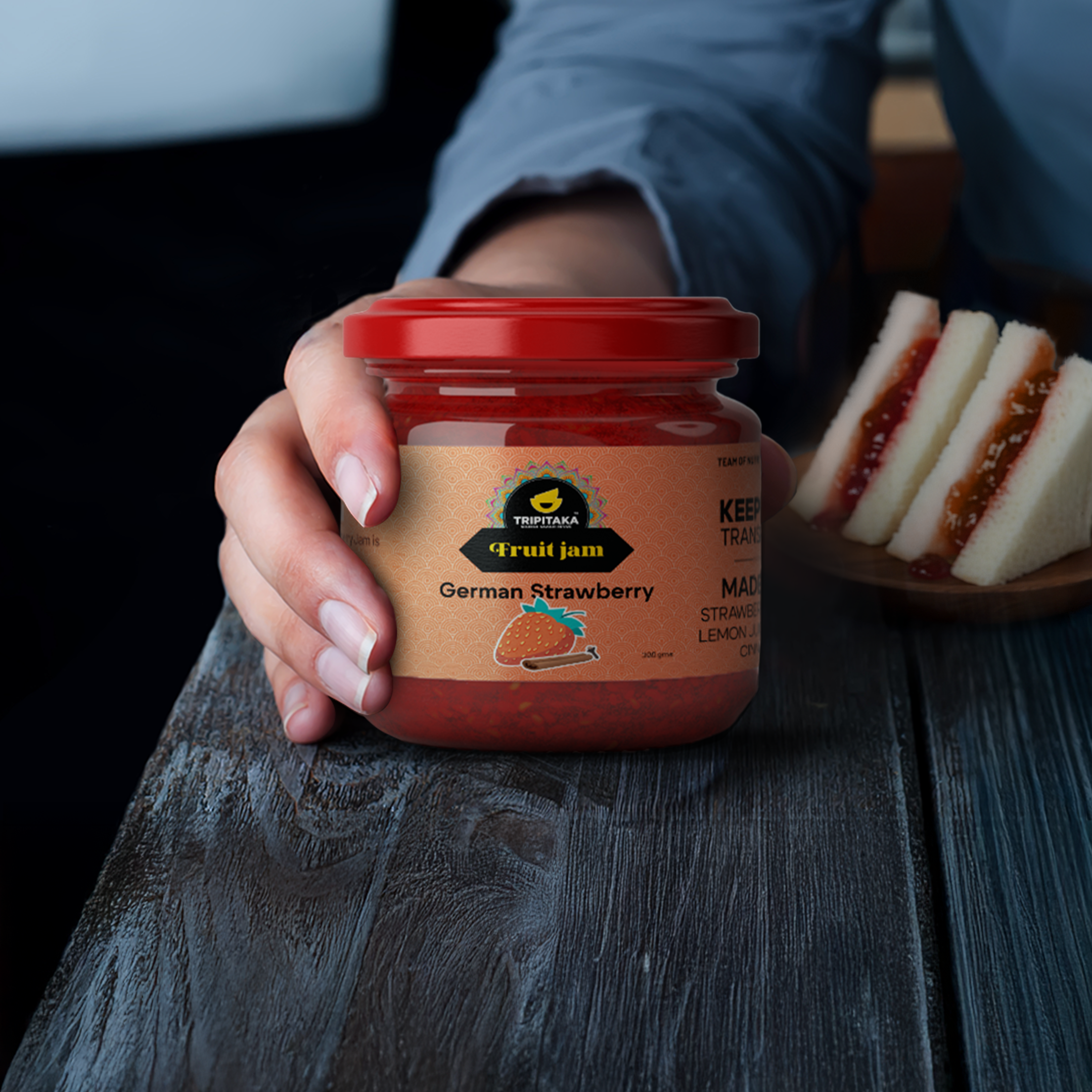 German Strawberry Jam