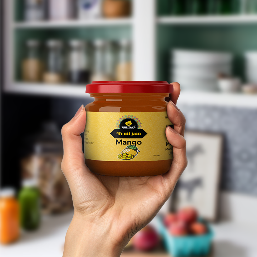 Mango Jam  (Sweetened with Dates)