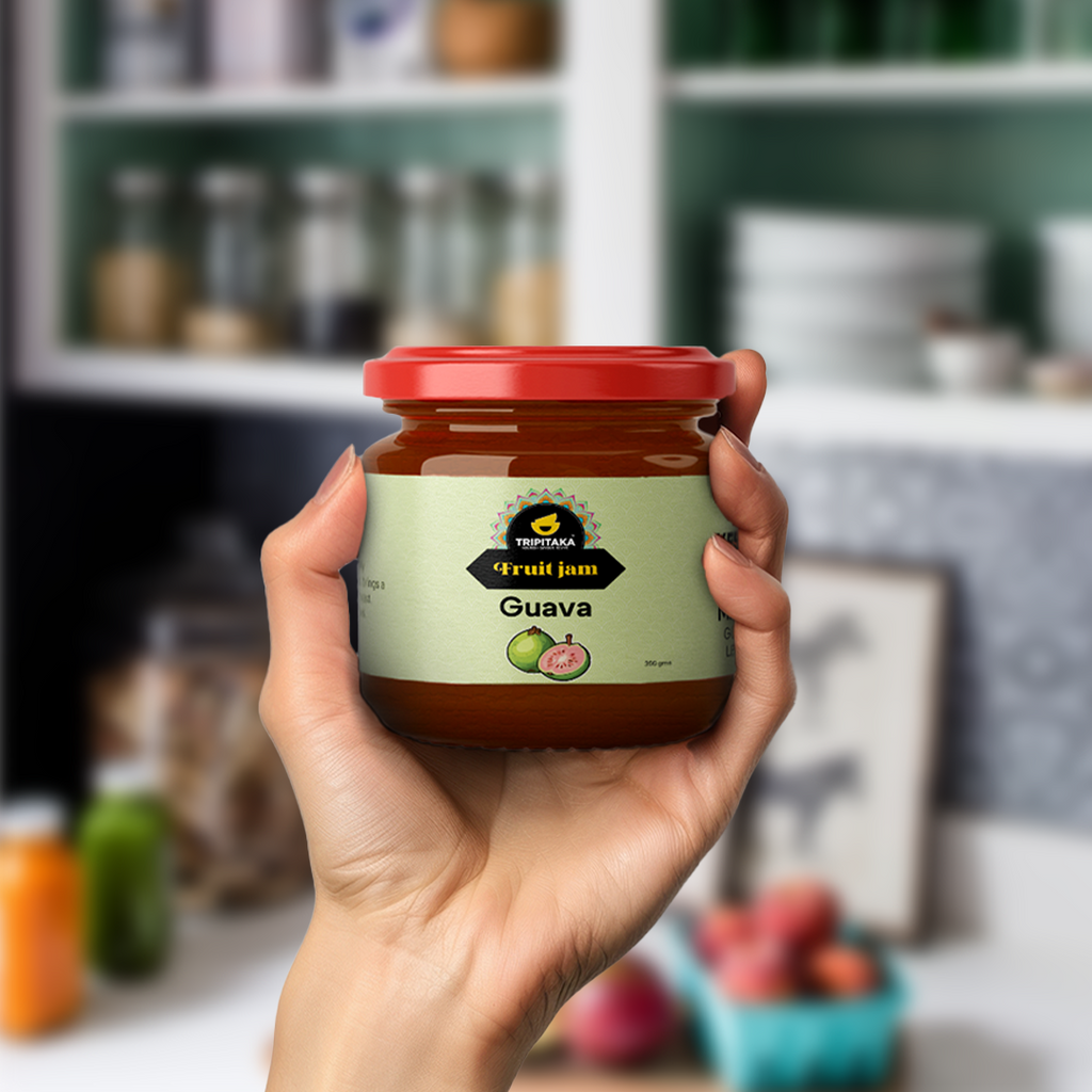 Guava Jam  (Sweetened with Dates)