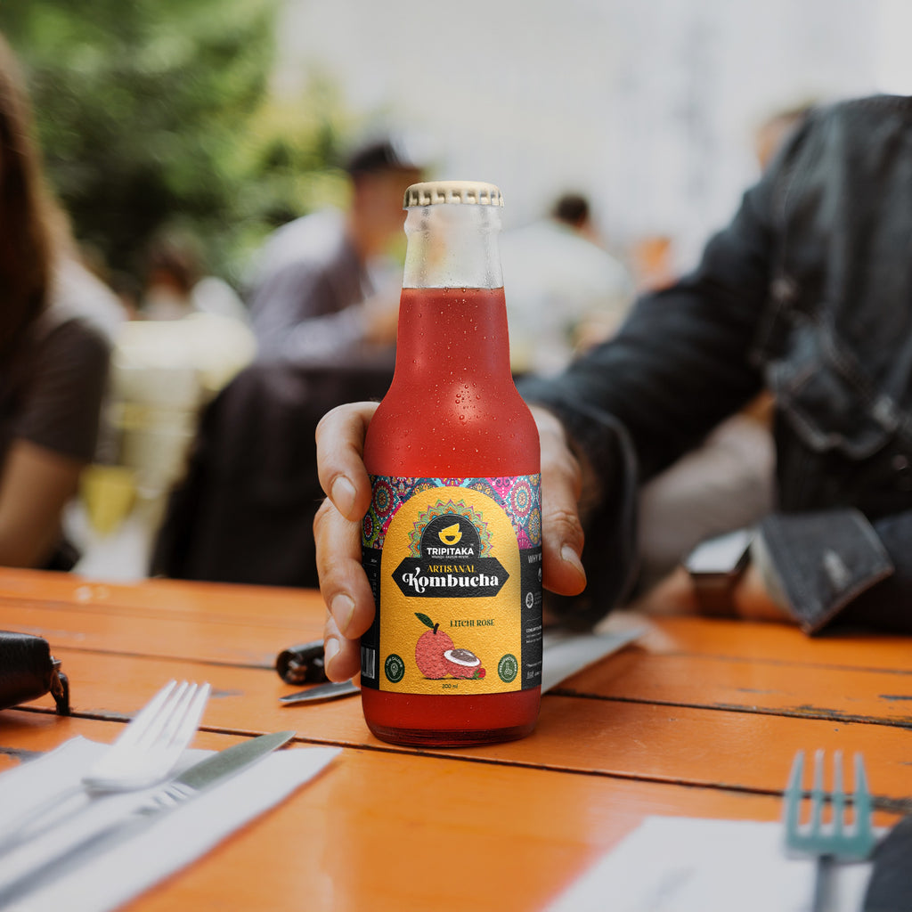 Litchi & Rose Kombucha