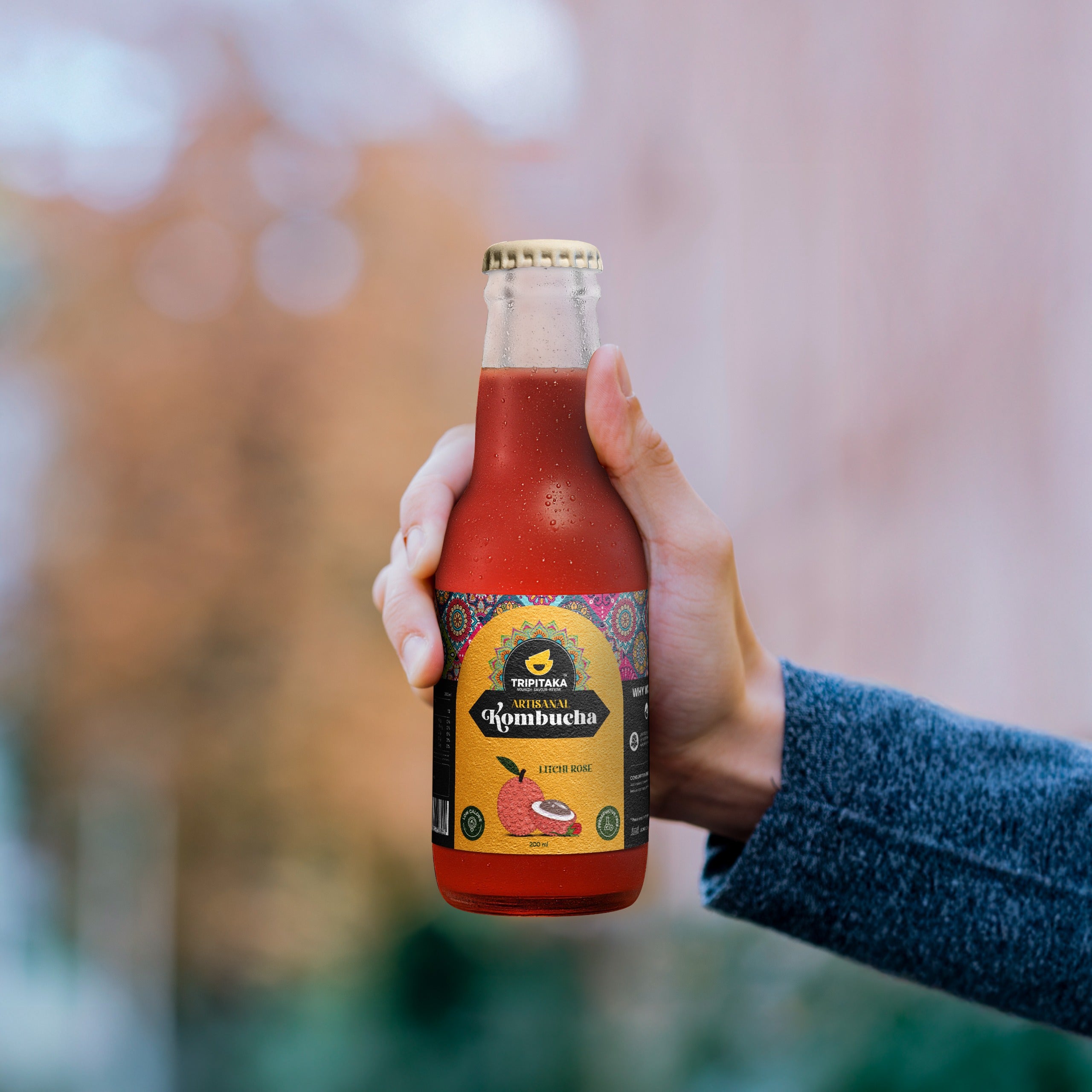 Litchi & Rose Kombucha