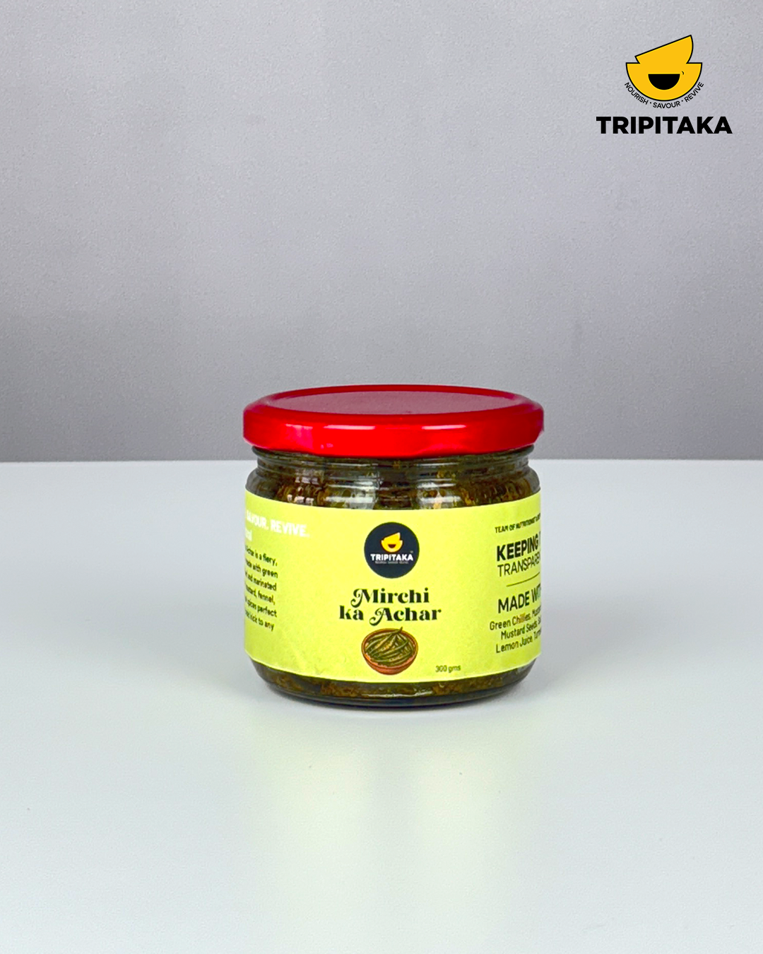 Mirchi Ka Achar (Indian Green Chilli Pickle)