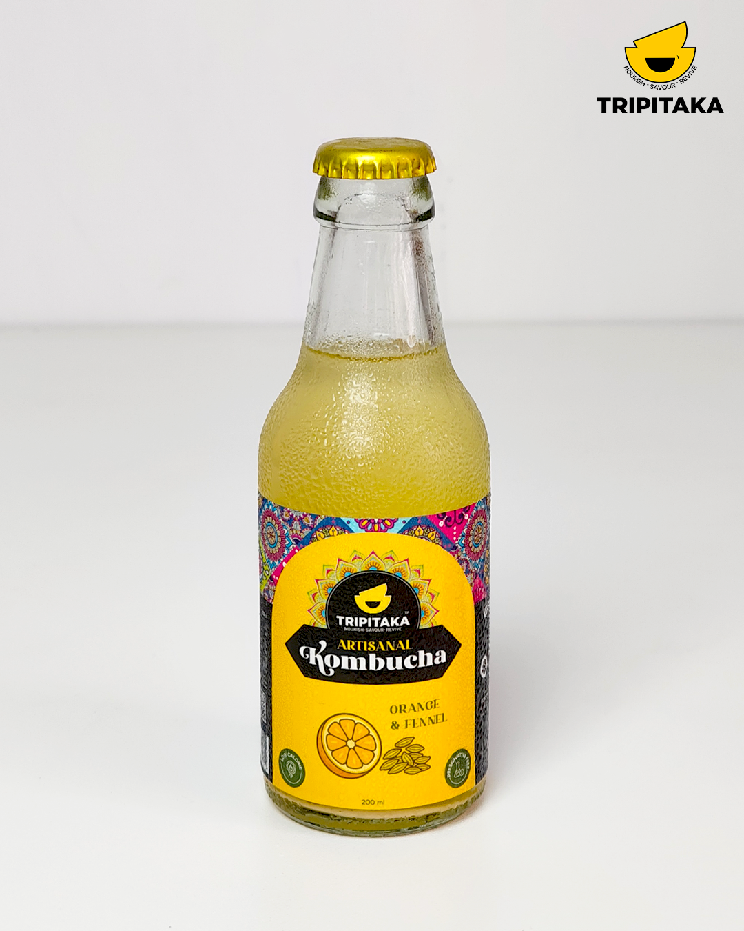 Orange & Fennel Kombucha