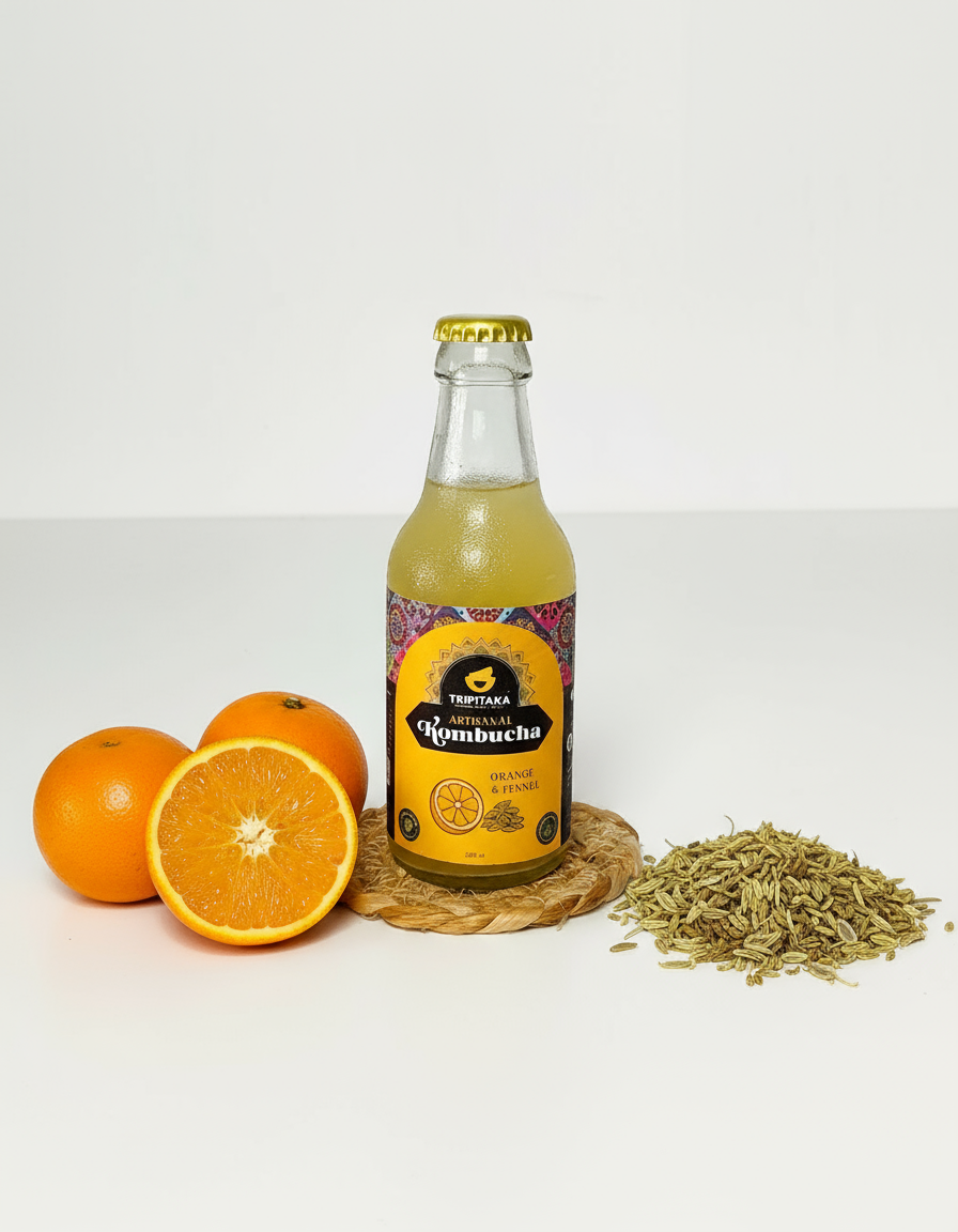 Orange & Fennel Kombucha